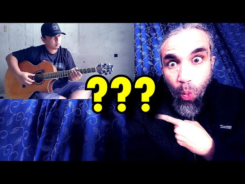 ALIP BA TA SPECIAL BRAIN!!! "Gedabrul blues" Acoustic Fingerstyle Guitar Song Reaction.