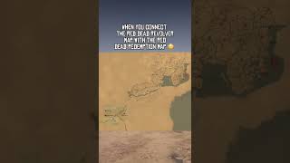 Imagine all the maps combined to make one big map 😳 | #reddeadredemption #rdr #shorts #recommended