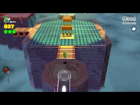 Super Mario 3D World (Switch) 11-11 100% Speedrun - Time: 46 (WR)