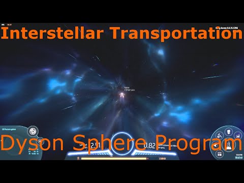 Interstellar Logistics Transportation - Dyson Sphere Program