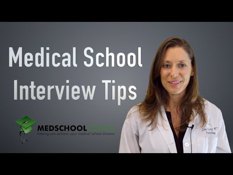 Medical School Interview Tips
