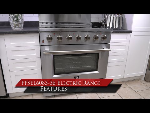 FORNO Galiano 36″ Freestanding Electric Range FFSEL6083-36