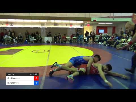 2018 Bill Farrell Memorial International/Greco Roman 72 3rd Place - Omar Abdo (Egyp) Vs. Gi Uk Cho