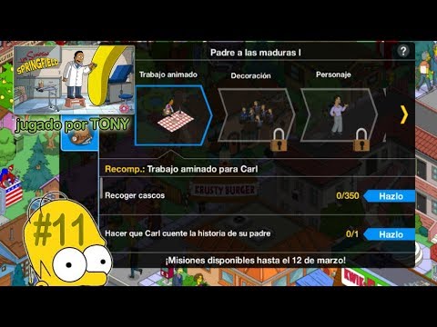 Los Simpson Springfield "Historia'20: Capítulo 11 - Padre a las maduras I" por Tony
