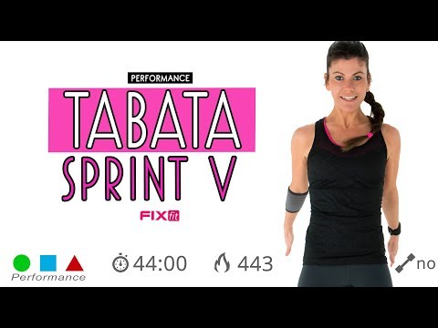 TABATA SPRINT V - Workout Total Body Ad Alta Intensità + Esercizi Mirati