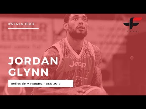 Jordan Glynn with Indios de Mayaguez