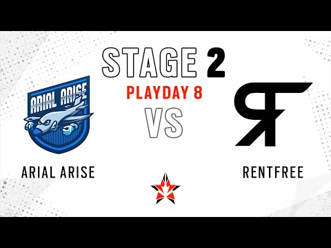 Arial Arise vs RentFree // NA Challenger League - Stage 2 - Playday 8