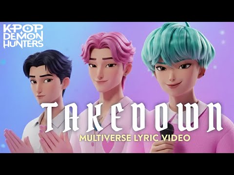 Multiverse Takedown Boys Song (Kpop Demon Hunters) Animated Music Video | Dj GG