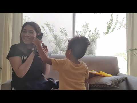 Unboxing parcel from Abu Dhabi