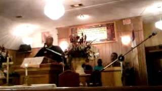 Pastor James E. Forrest Singing