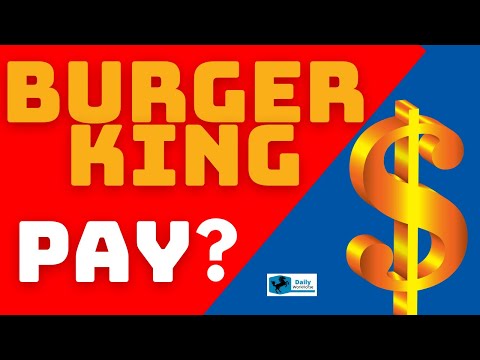 How Much Does Burger King Pay?