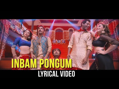 Inbam Pongum Vennila Remix Song | Hip Hop Tamizha | Vishal | Hansika | Ambala Movie