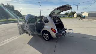 3,200-Mile 2001 Chrysler PT Cruiser Open Exterior Walk Around