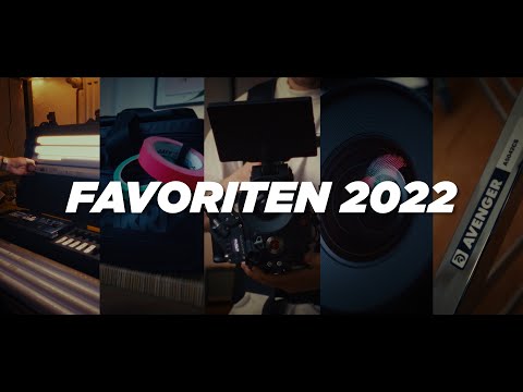 Meine Top 10 Videoequipment-Favoriten 2022!