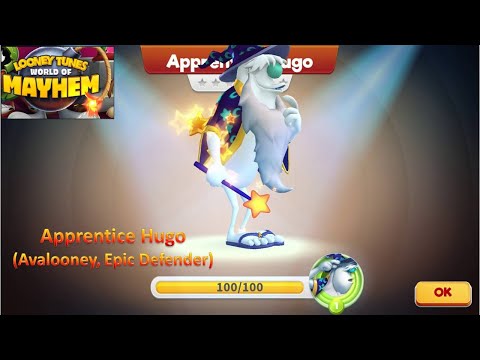 [*/\*] Looney Tunes World of Mayhem - Unlock Apprentice Hugo (Avalooney, Epic Defender, Magic)