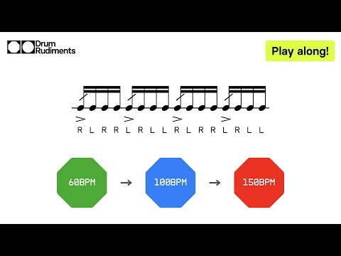 Single Dragadiddle | Learn the 40 Essential Drum Rudiments