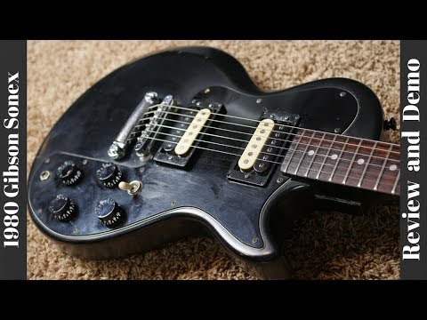 1980 Gibson Sonex 180 Deluxe Review Video