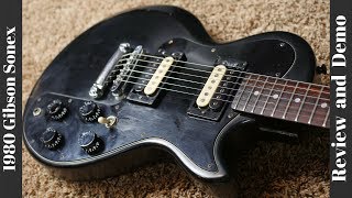 Video thumbnail for 1980 Gibson Sonex 180 Deluxe Review by The Trogly's Guitar Show