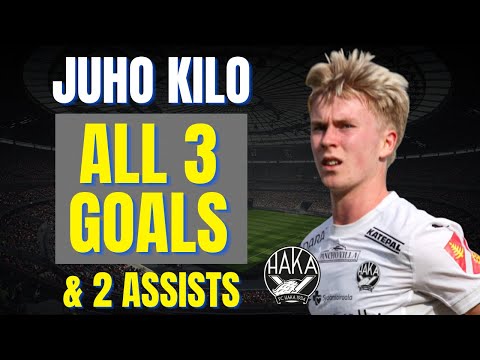 Juho Kilo - ALL 3 GOALS & ASSISTS FOR FC HAKA | Skills & Highlights
