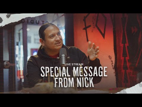 Special Message from Nick Tilsen