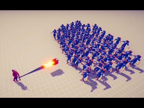 100 Ballooner VS Every God - TABS MODS  - Totally Accurate Battle Simulator