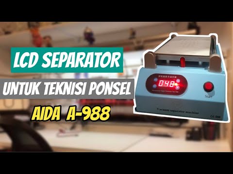 Unboxing LCD Separator AIDA A-988