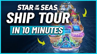 Tour the Largest Cruise Ship Ever in 10 Minutes | Star of the Seas