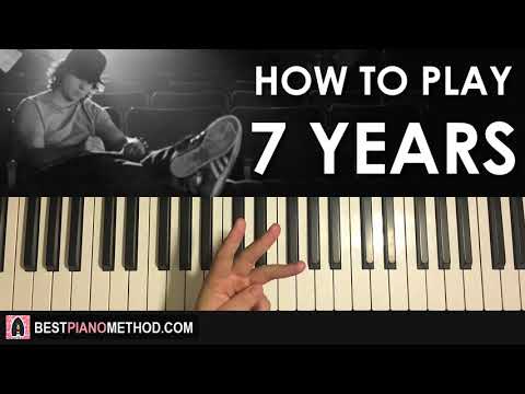 HOW TO PLAY - Lukas Graham - 7 Years (Piano Tutorial Lesson)