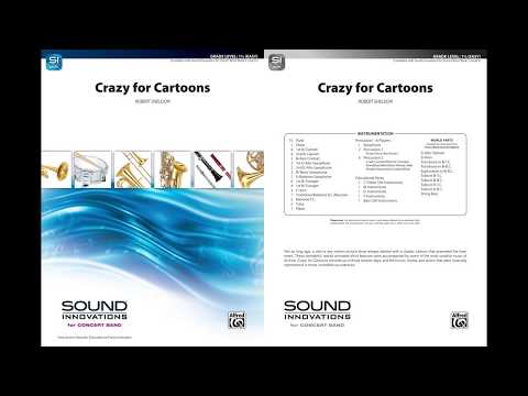 Crazy for Cartoons, by Robert Sheldon – Score & Sound