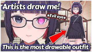 Ina Shows Off the Details of Her Super Cute Concert Outfit! [Hololive EN]