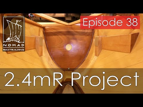 International 2.4mR Sailboat Project - Episode 38 - Shroud & mast step blocking