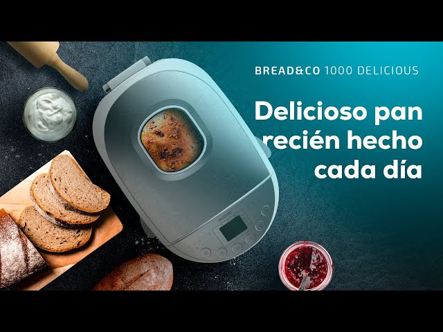 Cecotec Bread&Co 1000 Delicious Panificadora 1Kg video