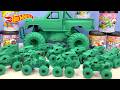 Hot Wheel Monster Trucks Monster Jam Monster Trucks Smash Bash Plus A Mystery Giant RC Truck