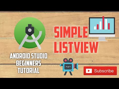 Android Tutorial for Beginners 4 # Simple Listview