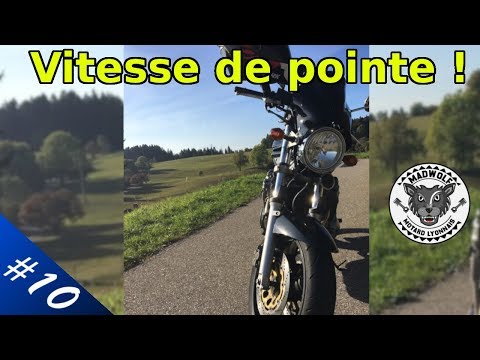 Vitesse De pointe en Bandit A2 34cv