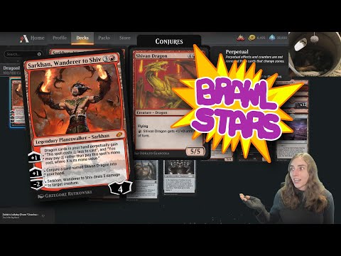 Brawl Stars: Sarkhan, Wanderer to Shiv Mono-Red Dragon Tribal Historic Brawl