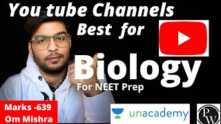 Best You tube Channels for BIOLOGY for NEET preparation#neet #neetmotivation #study #neetstrategy