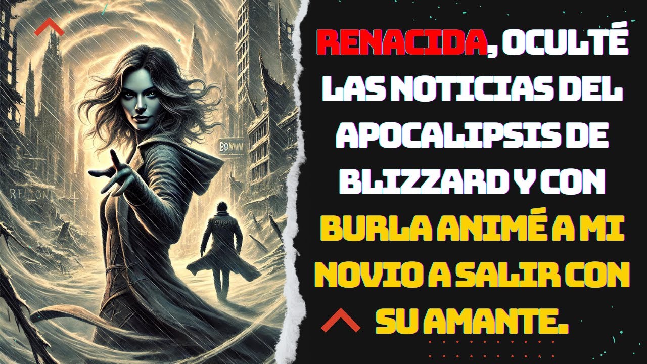 Renacida, oculté las noticias del apocalipsis de Blizzard y con burla animé a mi novio a salir...