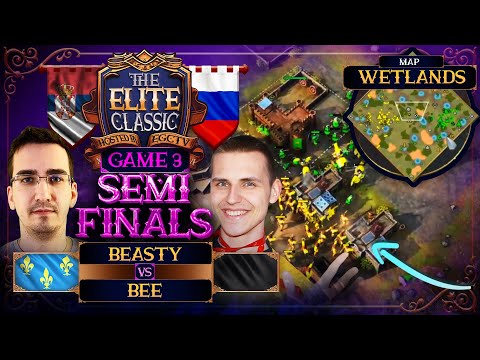 The Elite Classic: Beasty vs 3D!Bee G3, Semifinals Bo7 | Age Of Empires 4