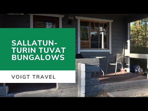 Verblijf in Sallatunturin Tuvat bungalows video