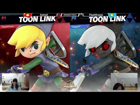 Tri-City Tumble 11: Cattail (Toon Link) vs Flashfreeze (Toon Link) - Winner's Round 1