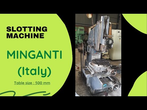 Slotting Machine, Minganti (italy) 500 Mm