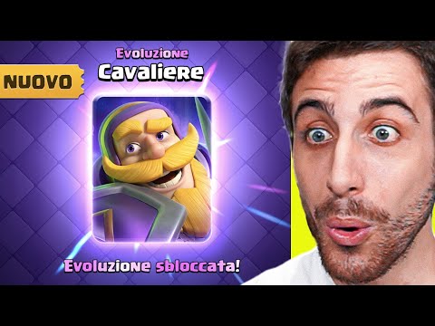 Shoppo il NUOVO Pass DIAMANTE e Sblocco l'EVOLUZIONE del Cavaliere! Clash Royale ITA!