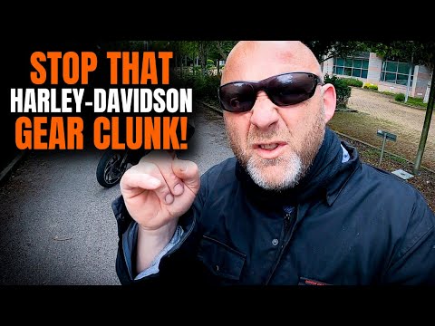 How To Avoid Harley Davidson First Gear Clunk Sound  | 1st Gear Hard Engagement Fix?