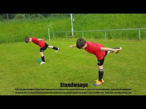 Sensomotorik Training mit E-Junioren