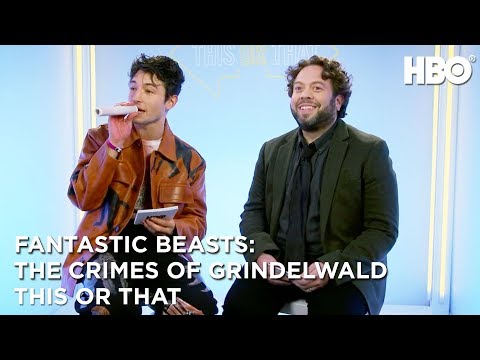 Ezra Miller & Dan Fogler: This or That | Fantastic Beasts: The Crimes of Grindelwald (2018) | HBO