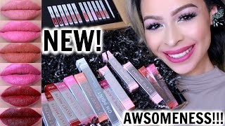 NEW! LIQUID LIPSTICK & LIPGLOSS SWATCHES | PUR