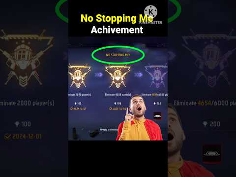 No Stopping Me Achievement Kaise Kare | Free Fire No stopping me Achivement | #shorts #shortfeed