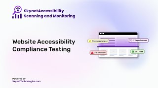 SkynetAccessibility Scanner video preview