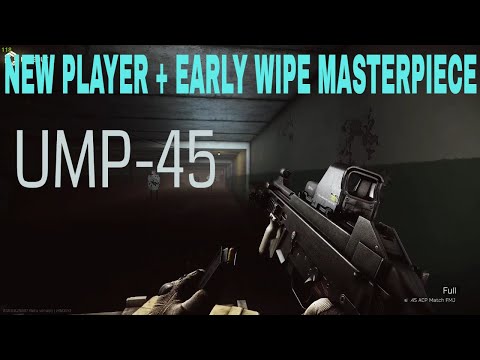 Tarkov Low Recoil UMP45 Unsuppressed Test Fire  #eft #new #escapefromtarkovguide #ump